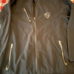 SA Fishing branded lightweight waterproof jacket